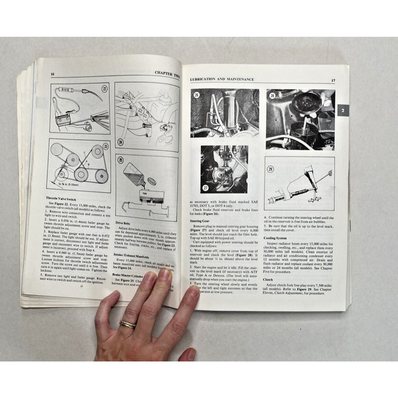 VOLVO 140 Book 1967-1974 Tune Up Shop Car Repair Service Rare CLYMER Manual A222 - Picture 6 of 11